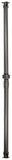 APDTY 154783 Rear Driveshaft 2pc Assembly