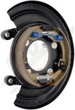 APDTY 154889 Loaded Brake Backing Plate Assembly