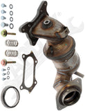 APDTY 155276 Catalytic Converter with Integrated Exhaust Manifold