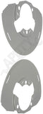APDTY 155400 Brake Dust Shields 15102292