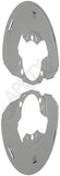 APDTY 155400 Brake Dust Shields 15102292