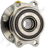 APDTY 155428 Wheel Hub And Bearing Assembly Rear