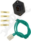 APDTY 155459 Blower Motor Resistor Kit w/ Harness