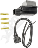 APDTY 155460 Blower Motor Resistor Kit With Harness