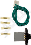 APDTY 155461 Blower Motor Resistor Kit w/ Harness