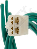 APDTY 155461 Blower Motor Resistor Kit w/ Harness