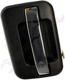 APDTY 155465 Exterior Door Handle Rear Left W/Chrome Handle