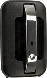 APDTY 155465 Exterior Door Handle Rear Left W/Chrome Handle