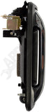 APDTY 155467 Exterior Door Handle LH Chrome Handle