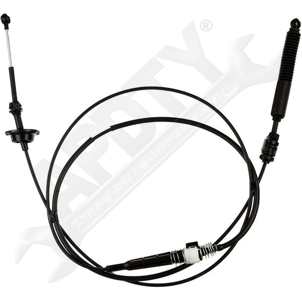 APDTY 155518 2pc Transmission Shifter Cable (4WD)