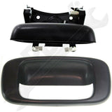 APDTY 155532 Tailgate Handle Latch & Bezel Trim