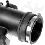 APDTY 155553 Engine Air Intake Replacement Rubber Hose Tube With Baffle