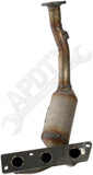 APDTY 155895 Catalytic Converter with Integrated Exhaust Manifold
