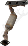 APDTY 155895 Catalytic Converter with Integrated Exhaust Manifold