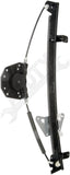 APDTY 156024 Power Window Regulator; Without Motor; Rear Right 55256494AH