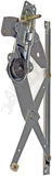 APDTY 156025 Manual Window Regulator (Regulator Only) Replaces F57Z7823200A