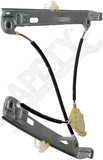 APDTY 156045 Window Regulator; Manual Non-Powered Window; Front Left; 68025467AA