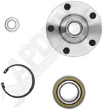 APDTY 156095 Wheel Hub And Bearing Repair Kit Front