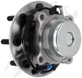 APDTY 156134 Wheel Hub And Bearing Assembly w/ABS Sensor; Front Left or Right