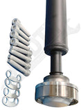 APDTY 156175 2pc Rear Driveshaft Assembly