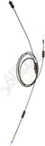 APDTY 156314 Fuel And Trunk Release Cable Assembly Replaces 74880S82A01