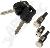 APDTY 156320 Door Lock Cylinder With Ignition Cylinder Replaces 23054122