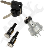 APDTY 156322 Ignition Switch Kit With Door Lock Cylinders And Ignition Cylinder
