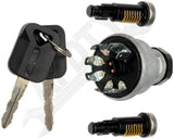 APDTY 156322 Ignition Switch Kit With Door Lock Cylinders And Ignition Cylinder