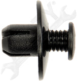 APDTY 156343 Screw Rivet-Cowl/Splash Shield - 8 mm Hole, 9 mm Stem, 20 mm Head