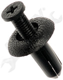APDTY 156344 Screw Rivet-Bumper/Cowl/Fascia - 8 mm Hole, 21 mm Stem, 20 mm Head