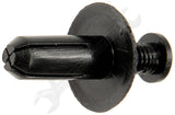 APDTY 156344 Screw Rivet-Bumper/Cowl/Fascia - 8 mm Hole, 21 mm Stem, 20 mm Head