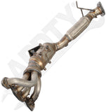 APDTY 156374 Catalytic Converter with Integrated Exhaust Manifold