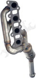 APDTY 156375 Catalytic Converter with Integrated Exhaust Manifold