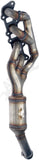 APDTY 156375 Catalytic Converter with Integrated Exhaust Manifold