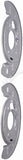 APDTY 156392 Rear Brake Backing Plate - 1 Pair Replaces 22937748, 22937749