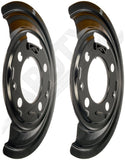APDTY 156401 Brake Backing Plate - 1 Pair Replaces 52122237AA
