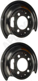 APDTY 156401 Brake Backing Plate - 1 Pair Replaces 52122237AA