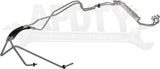 APDTY 156438 Transmission Oil Cooler Lines Replaces 25856246