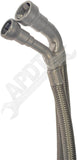 APDTY 156451 Flexible Stainless Steel Braided Fuel Line
