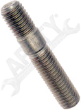 APDTY 156457 SAE Double Ended Stud 1 - Knurl, 2.9 In. Length