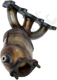 APDTY 156552 Catalytic Converter with Integrated Exhaust Manifold