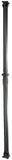 APDTY 156656 2pc Rear Driveshaft Assembly w/Support Bearing