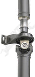 APDTY 156660 2pc Rear Driveshaft Assembly w/Support Bearing