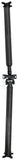 APDTY 156662 2pc Rear Driveshaft Assembly w/Support Bearing