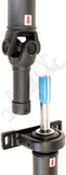 APDTY 156671 2pc Rear Driveshaft Assembly