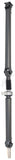APDTY 156680 2pc Rear Driveshaft Assembly