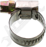 APDTY 156709 25-Pcs Stainless Steel Adjustable (13-19mm) Worm Gear Hose Clamps