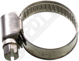 APDTY 156710 25-Pcs Stainless Steel Adjustable (16-25mm) Worm Gear Hose Clamps