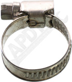 APDTY 156710 25-Pcs Stainless Steel Adjustable (16-25mm) Worm Gear Hose Clamps