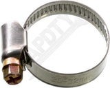 APDTY 156711 25-Pcs Stainless Steel Adjustable (20-32mm) Worm Gear Hose Clamps